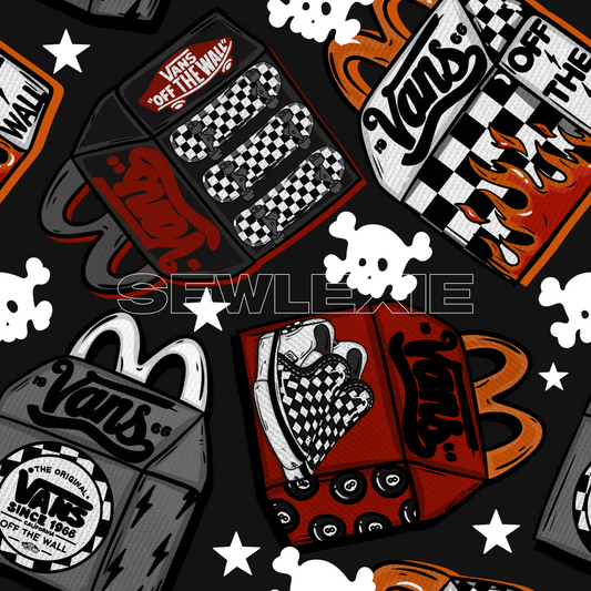 Black V A N S Lumchboxes