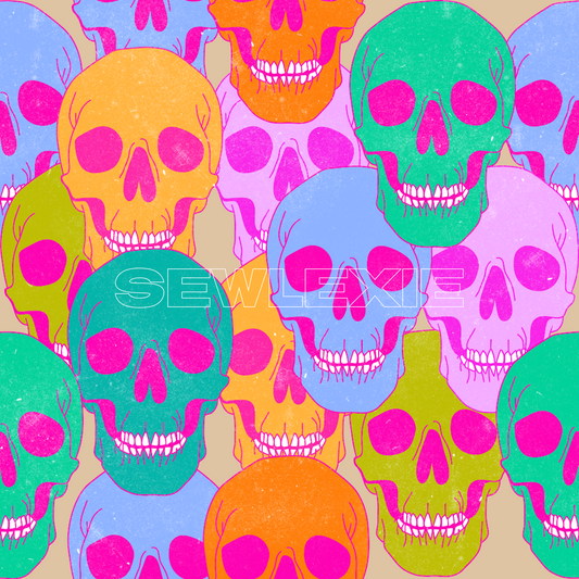 Colorful Skulls